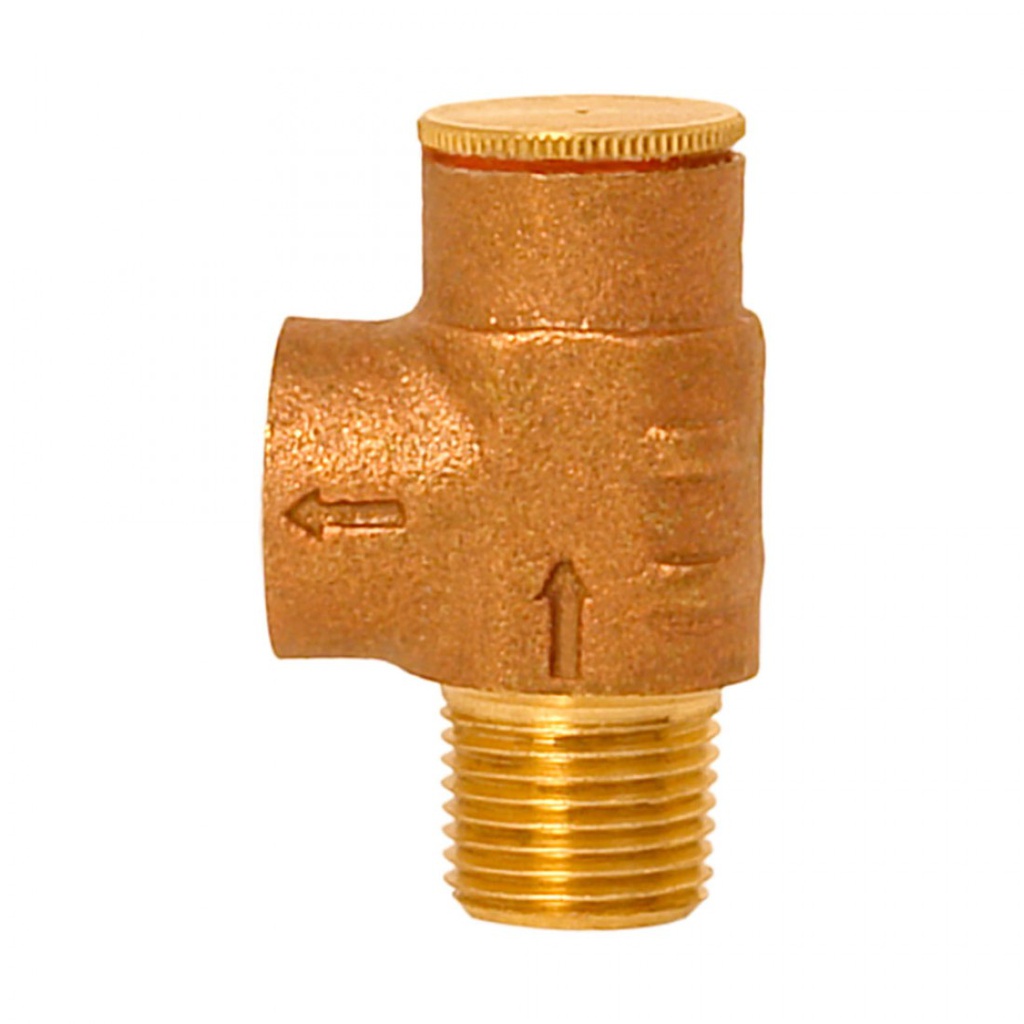 1/2" VALVULA ALIVIO PARA BOILER
