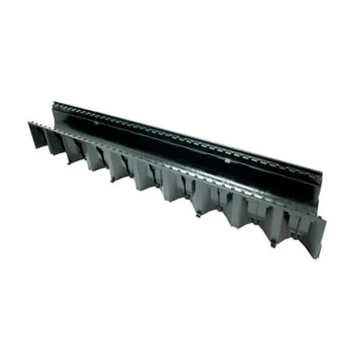 CANAL HEXALINE D/PLAST NEGRO 1 MT.