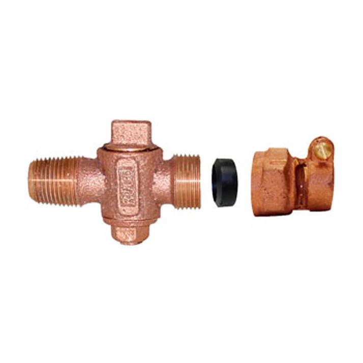 VALVULA INSER.1/2" C/DIAM.EXT.21.3MM. C/TCA.ABR. P/TUB.POLIET