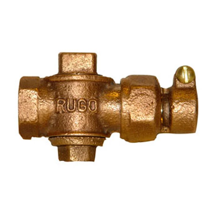 VALVULA BANQ.3/4" C/DIAM.EXT.7/8" C/TCA.ABR P/TUBO POLIET