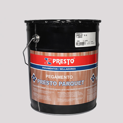 PRESTO PARQUET BASE SOLVENTE CUBETA 20 KG