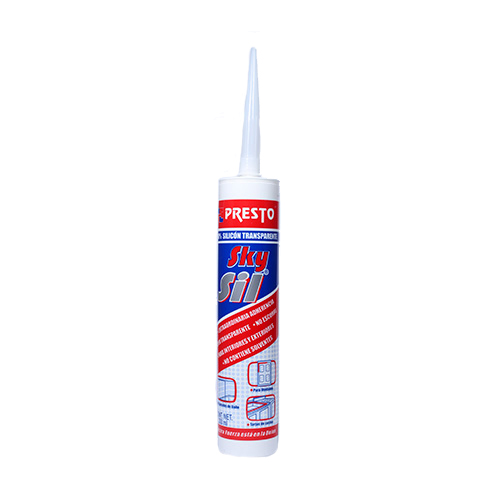 SKY SIL 100% SILICON SUPER TRANSP CARTUCHO 300 ML