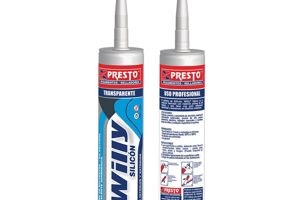 WILLY SILICON CARTUCHO 280 ML