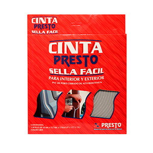 CINTA PRESTO SELLA FACIL ROLLO 5.18 MT X 1/2" - ESPESOR 1/4