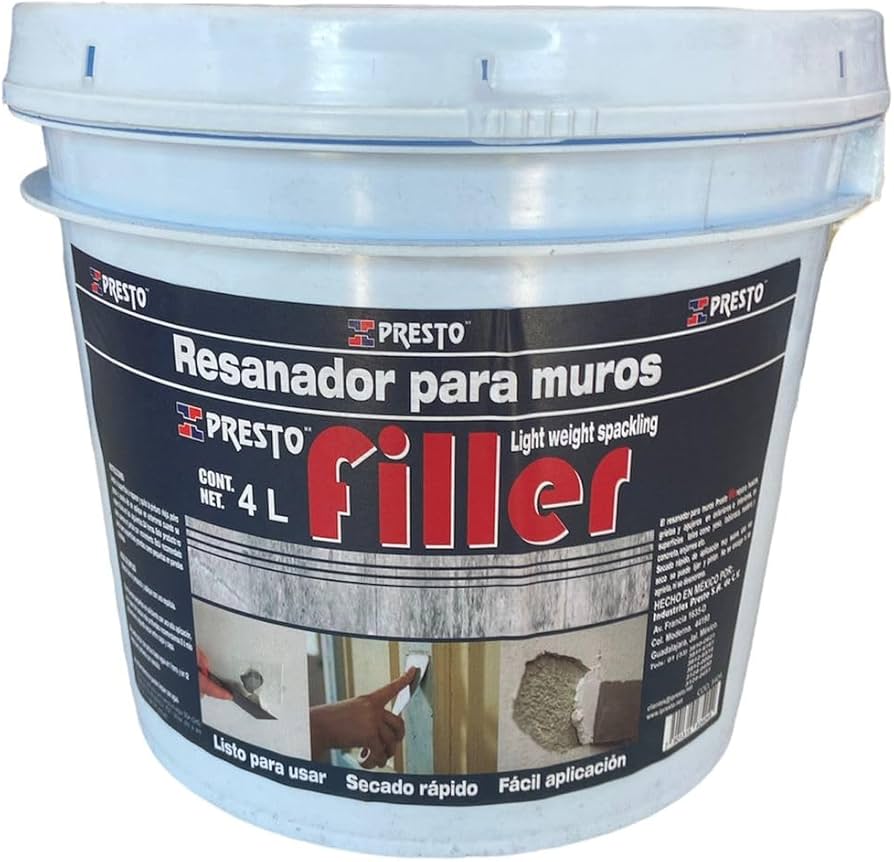 PRESTO FILLER CUBETA 4 LT
