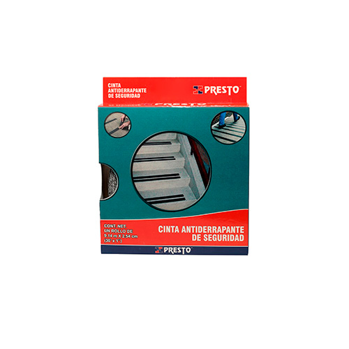 CINTA ANTIDERRAPANTE DE SEGURIDAD ROLLO 9.15 MT X 2"