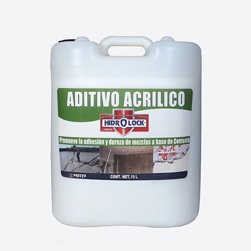 ADITIVO ACRILICO GARRAFA 19 LT