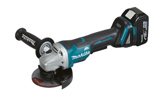 ESMERILADORA MAK 4 1/2”    18V. 2bat.5.0Ah