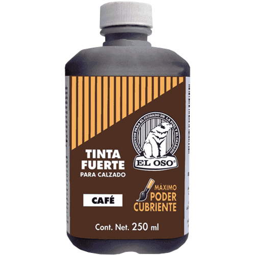 TINTA FUERTE EL OSO   250ML.CAFE