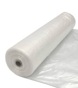 Hule transparente de 6 mt rollo 1.60 mt alto con 65 - 75kg aproximadamente