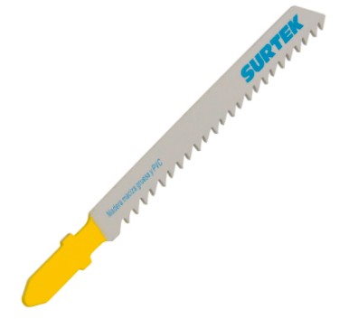 SEGUETA CALADORA 8 DTES "T"  120764 SURTEK PRECIO POR BLISTER DE 5 PIEZAS