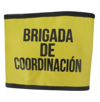 BRAZALETE BRIGADISTA AMARILLO COORDINACI N