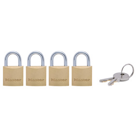1900Q CANDADO LATON 4 PACK ((PAQUETE DE 4))