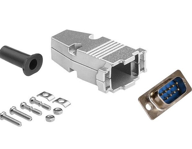 KIT DE CONECTOR DB9 PARA SOLDAR