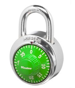 Candado De Combinación Master Lock 4 Pz 1505dmx