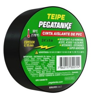 CINTA AISLANTE PEGATANKE 18m