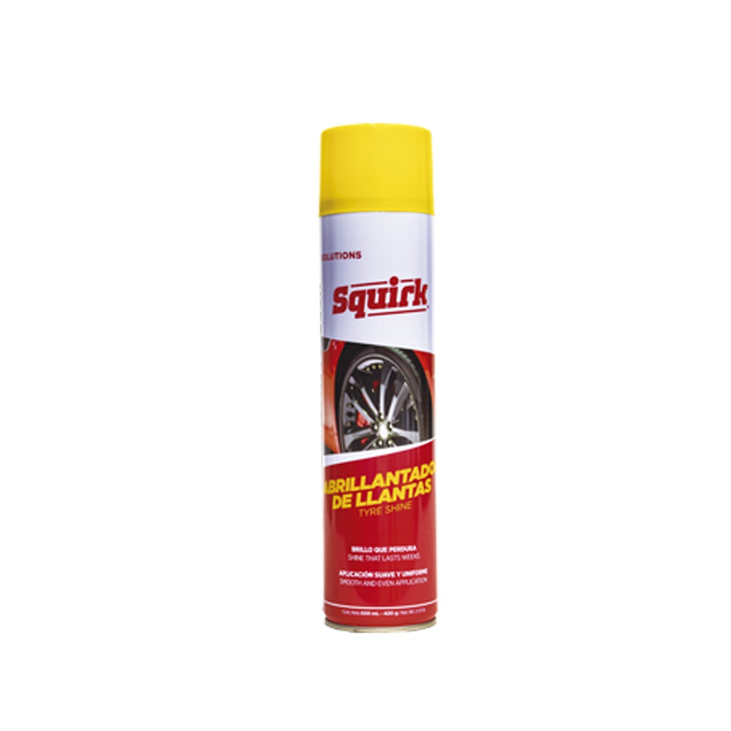 ABRILLANTADOR DE LLANTAS 650ML SQUIRK SKA07