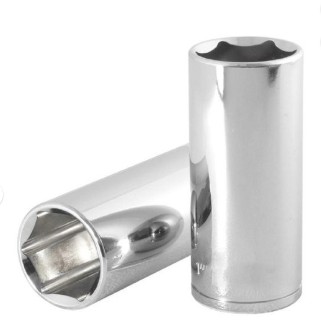 DADO LARGO MILIMETRICO 6 PUNTAS MANDO 3/8" MEDIDA 14MM