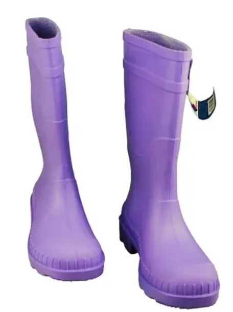BOTA P/LLUVIA No. 23 MORADA