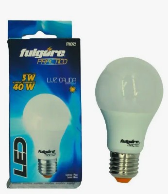 FOCO LED 5W LUZ CALIDA BASE E2