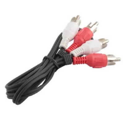 CABLE RCA DOS MACHOS A DOS MAC