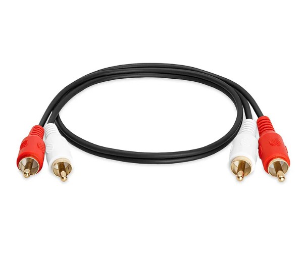 CABLE RCA DOS MACHOS A DOS MAC