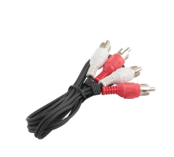 CABLE RCA DOS MACHOS A DOS MAC