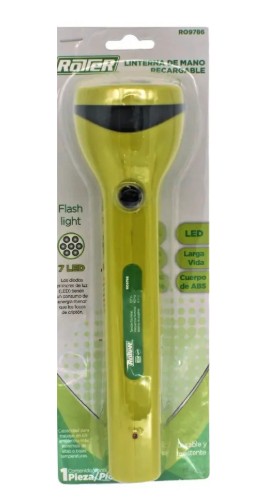 LINTERNA DE MANO RECARGABLE 7L