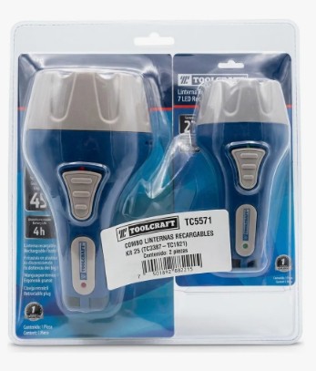 COMBO LINTERNAS RECARGABLES 15