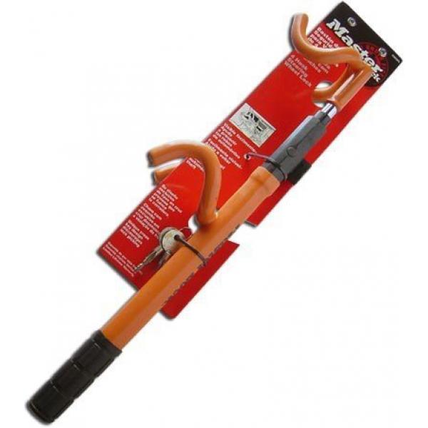 BASTON DE SEGURIDAD PARA VOLANTE DE 4 GANCHOS (MASTER LOCK)