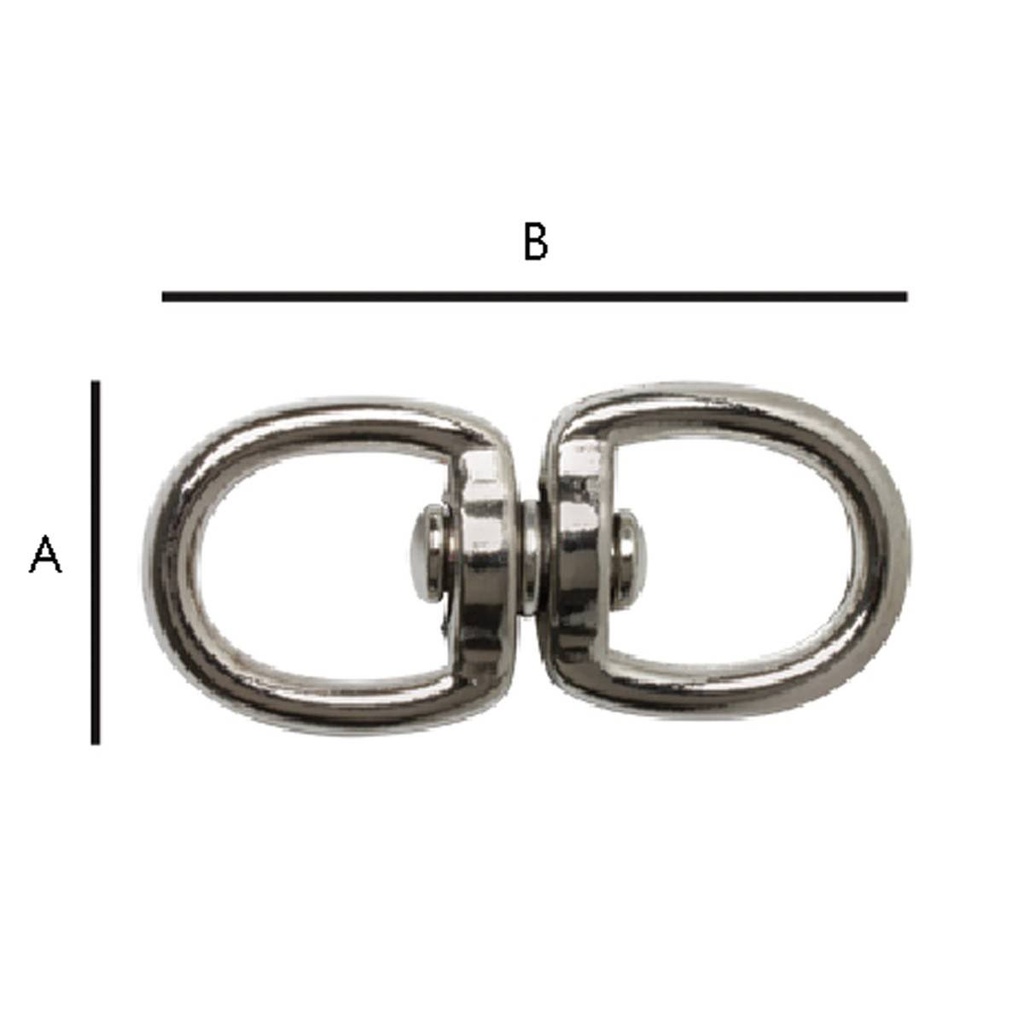 DESTORCEDOR NIQUELADO 3/4" (PRECIO X PIEZA - EMPAQUE GRANEL)