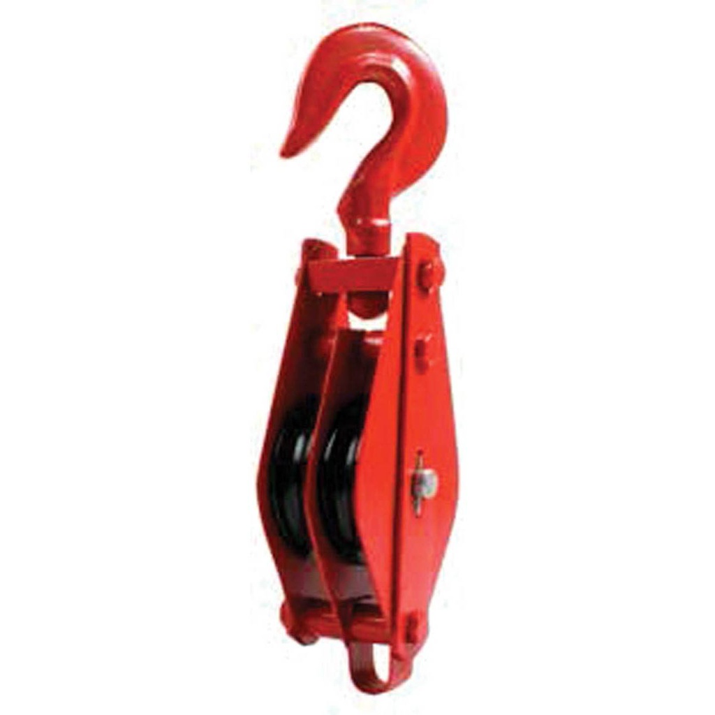 POLEA GARRUCHA P/CABLE DOBLE 4-1/2" 2T