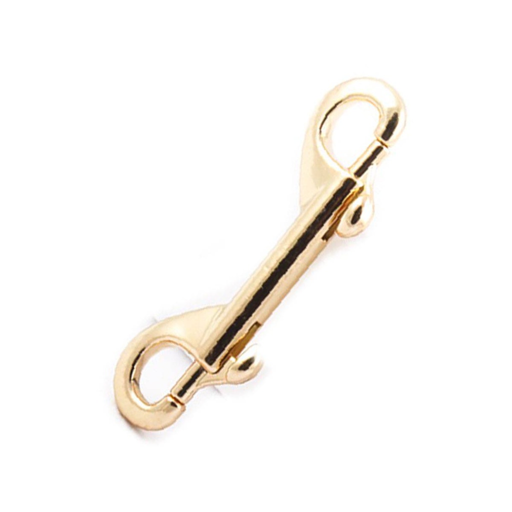 GANCHO DOBLE LATON 1/2"X88MM (PRECIO X PIEZA - EMPAQUE GRANEL)