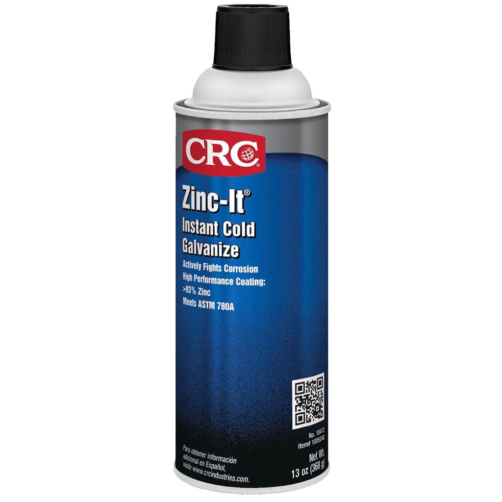 ZINC GALVANIZADO EN AEROSOL ZINC-IT® (368g) (CAJA C/12 PZAS - PRECIO X PIEZA)