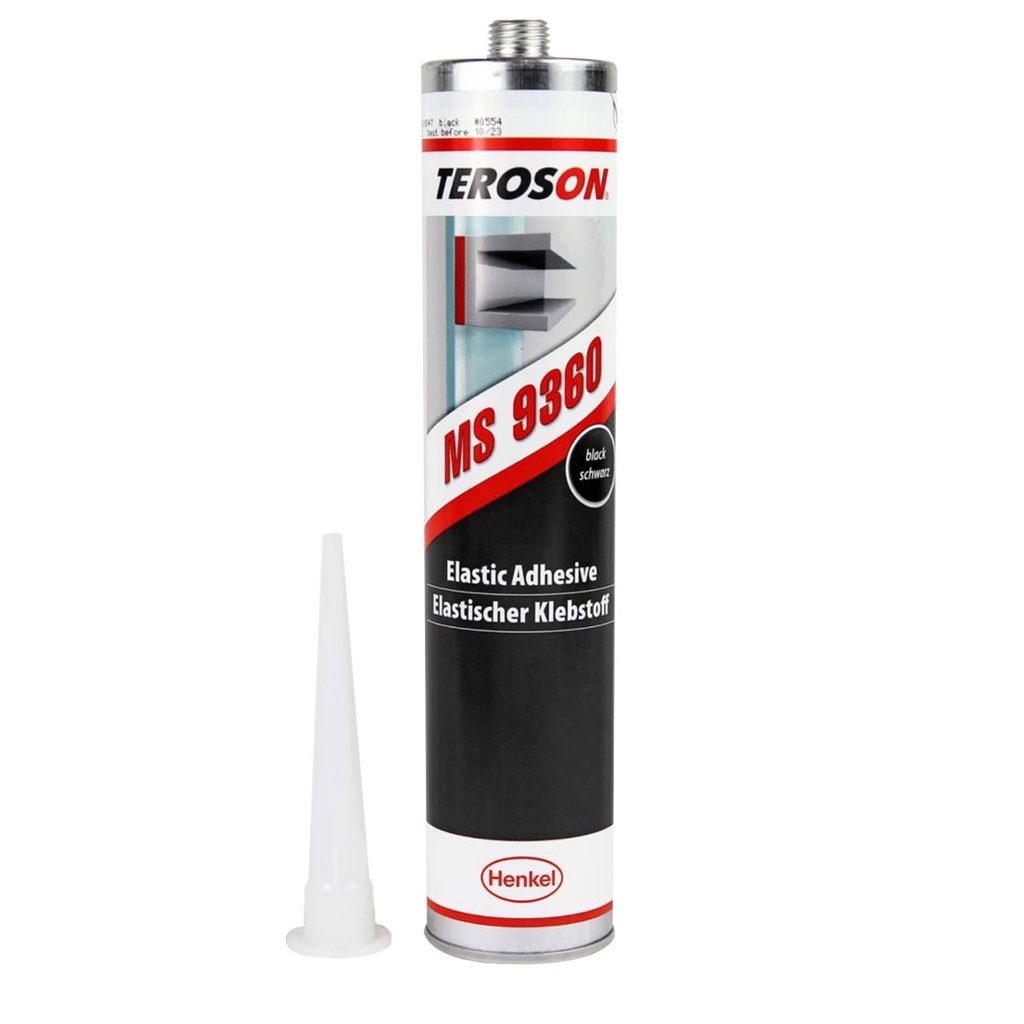 LOCTITE TEROSON MS 9360 ADHESIVO ELASTICO NEGRO 290 ml