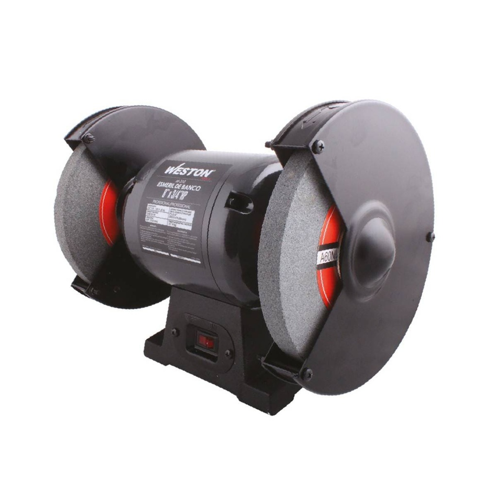 ESMERIL DE BANCO 6" X 1/2 H. P. (COBRE)