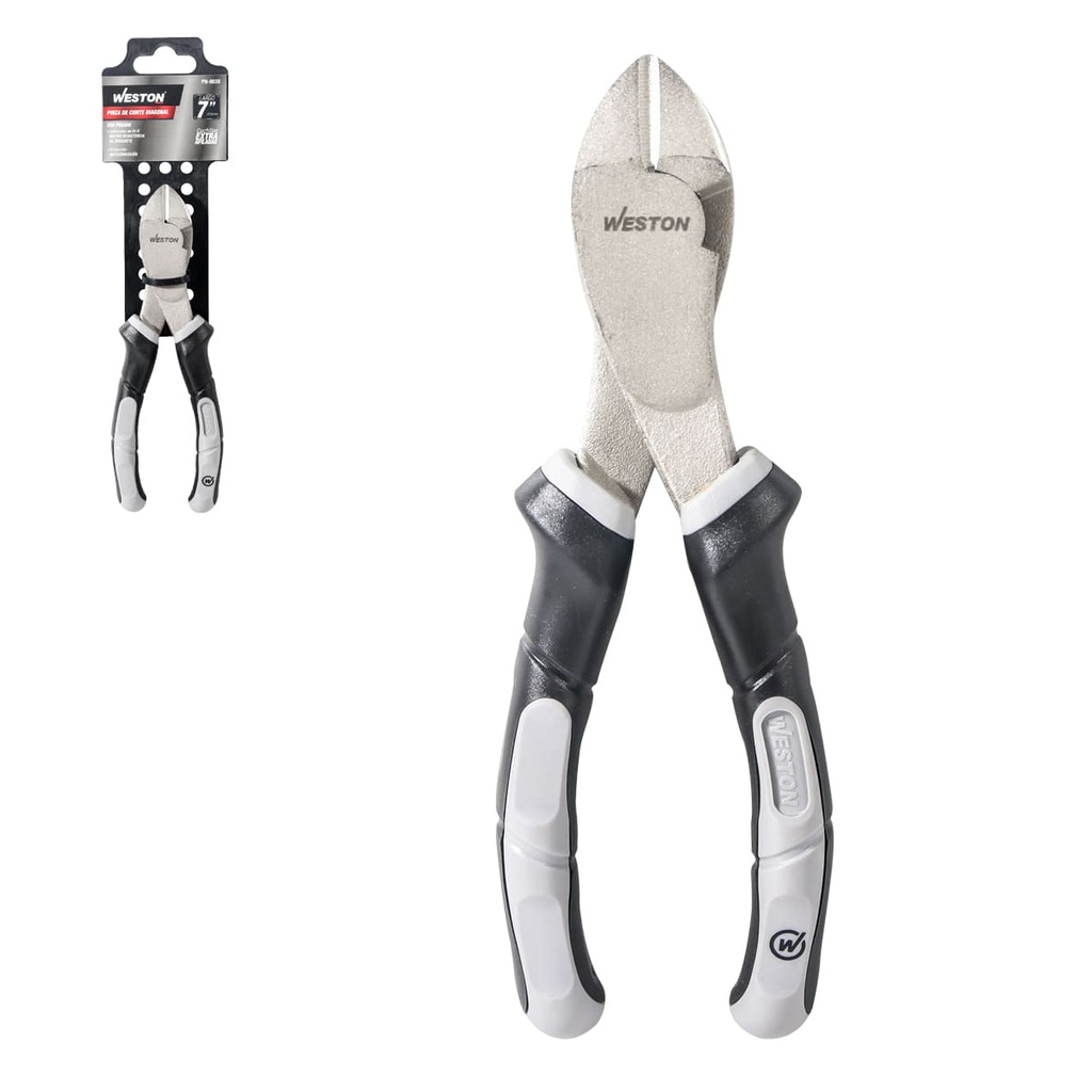 PINZAS DE CORTE DIAGONAL 7", HEAVY DUTY (CAJA C/6 PZAS - PRECIO X PIEZA)