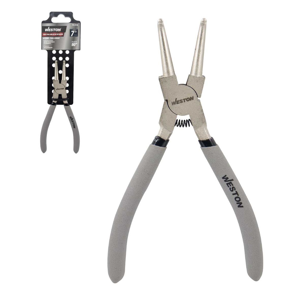 PINZAS PUNTA 90° PARA ANILLOS INTERIOIR 7" (CAJA C/6 PZAS - PRECIO X PIEZA)