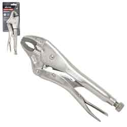 PINZA DE PRESION C/MORDAZA CURVA CRV 10'' (10CR) (CAJA C/6 PZAS - PRECIO X PIEZA)