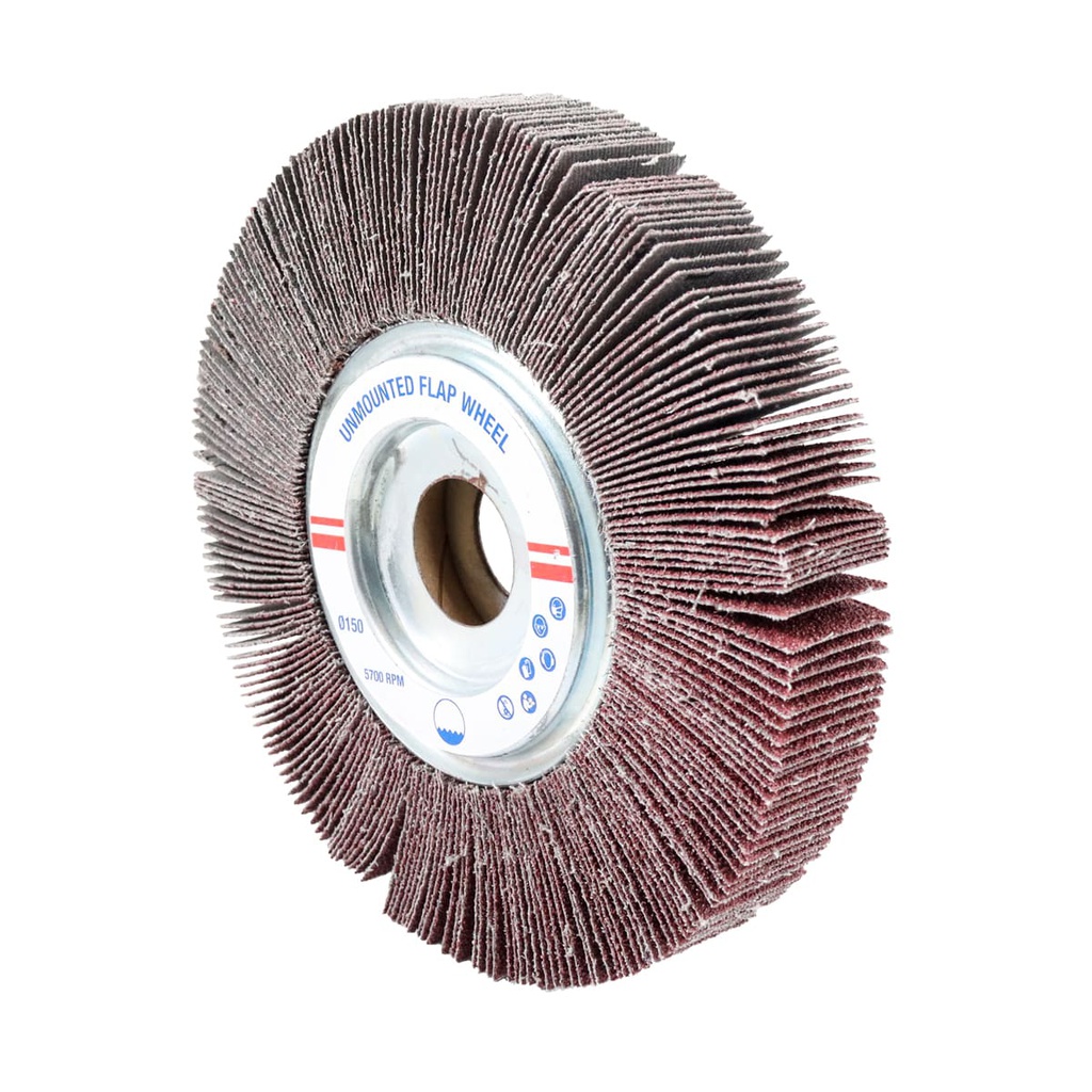 RUEDA FLAP AO 6" x 1" x 1" G50
