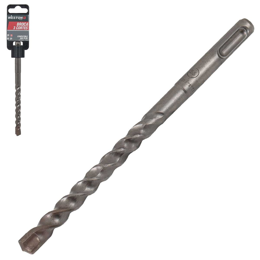 BROCA WP 3 FILOS SDS PLUS 1/2" X 12"