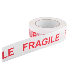 [TP-1085] CINTA DE EMPAQUE LEYENDA FRAGIL 48mm X 150M (Precio x pieza )