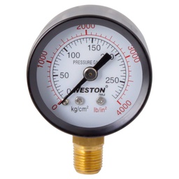 [W-10050] MANOMETRO 1-1/2" 1/8" NPT 11KGS/160LBS