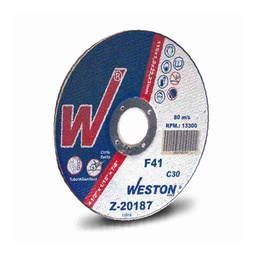 [Z-20205] DISCO D/CORTE P/METAL 4-1/2" x 1/8"(3.17) x 7/8" F41 (Emp. c/10 Pzas - Precio x Pza)