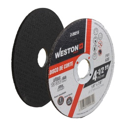 [Z-20215] DISCO D/CORTE P/INOX. 4-1/2" x 1/8"(3.17) x 7/8" F41 (Emp. c/10 Pzas - Precio x Pza)
