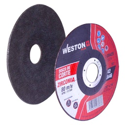 [Z-20220] DISCO D/CORTE P/INOX. D/ZIRCONIO 7" x 1/16"(1.58) x 7/8" F42 (Emp. c/10 Pzas - Precio x Pza)