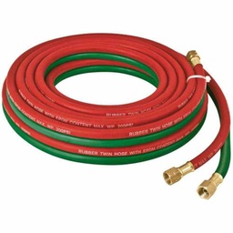 [Z-63154] MANGUERA CUATA 1/4" OXIACETILENO - ROLLO 10 M