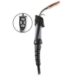[Z-65635] ANTORCHA MIG MB25 4M CONECCION EUROPEA CONSUMIBLES T/TWECO