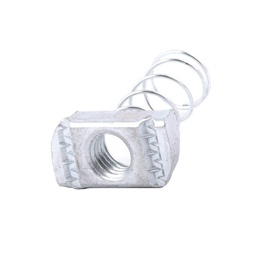 [ZK-25014] TUERCA C/RESORTE P/CANALETA GALV.  1/2"-13 X34.5X19X9.2MM ***pieza***s)