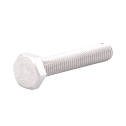 [ZN-30332] TORNILLO HEX ACERO INOX. 'RC' M8-1.25 X 20  (Caja c/100 pzas)